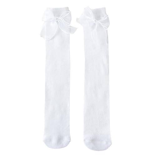 Girls Knee High Socks Cotton Lolita Socks
