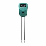 Fácil de usar: no requiere pilas, simplemente coloca la sonda del sensor aprox. 2-4 pulgadas en el suelo, interruptor de palanca para probar la humedad, el pH, la luz solar que deseas medir.
