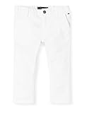 tommy hilfiger th 1349 jx2  Tommy Hilfiger Jungen Essential Slim Chinos Hose, Weiß (White Yaf), 134/140 (Herstellergröße: 140)