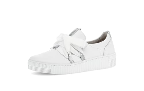 Gabor Damen Sneaker, Frauen Low-Top Sneaker,Comfort-Mehrweite,Reißverschluss,Optifit- Wechselfußbett, Woman Halbschuhe Low-top,rost,38 EU / 5 UK