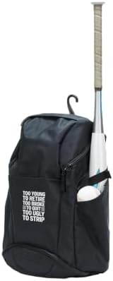 Too Young To Retire Too Broke To Quit Too Ugly To Strip Sport Backpack — view 5
