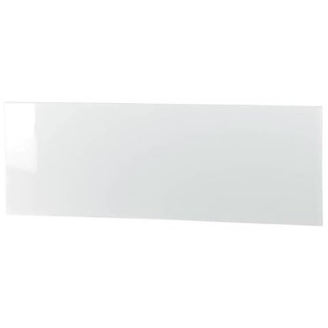 4'6" Double White High Hi Gloss Headboard Cover