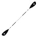 BENDING BRANCHES Whisper 2-Piece Snap-Button Recreational Kayak Paddle; (Aluminium Shaft/Black Blade - 240cm)