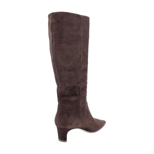 Steve Madden Women's Dagne Knee High Boot, Brown Suede, 9