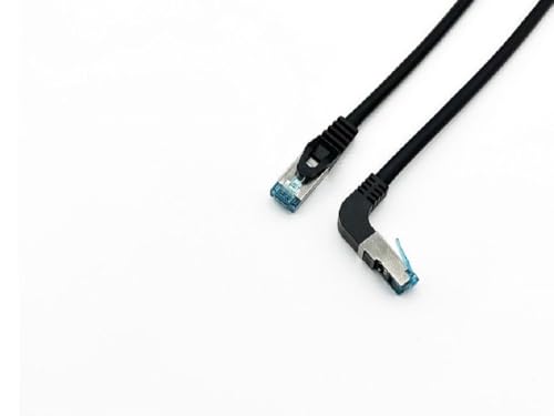 Equip Patch Cable Cat.6A S/FTP Ethernet 1 m Negro miniatura 1