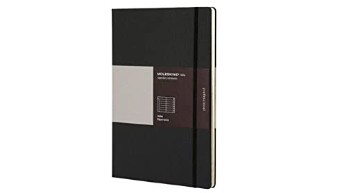 Moleskine Folio Professional Index Book, A4, Black (8.25 x 11.75)