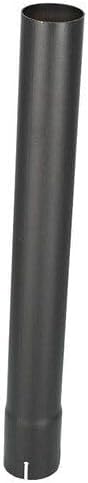 Replacement Exhaust Stack - 2-3/4" x 24" Straight Black fits Exhaust/Clamps/Rain Caps/Stack New