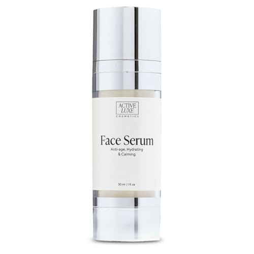 Active Luxe - Sérum facial hidratante antiedad con aceite de jojoba y vitamina E – Hidratante, antiarrugas, cuidado de la piel antioxidante, 30 ml