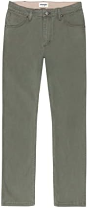 Wrangler Męskie dżinsy Greensboro Regular Fit spodnie jeansowe Denim Stretch bawełna niebieskie czarne W30-W44