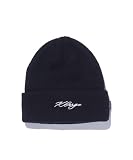 エンブロイダードロゴカフビーニー EMBROIDERED LOGO CUFF BEANIE 101261051002 BLACK ONE SIZE
