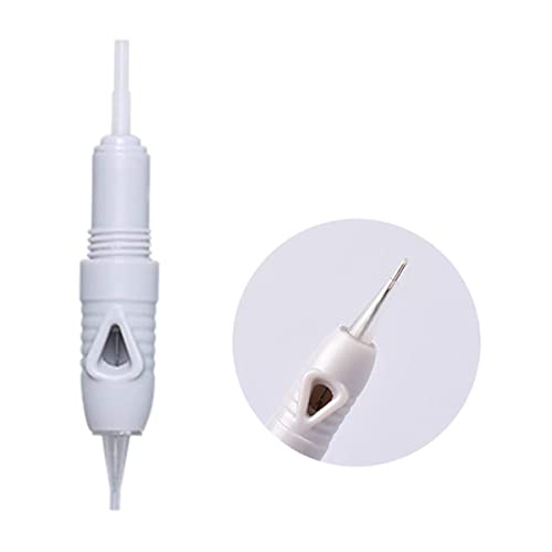 Image of SELWAY Screw Micro-blading Needle Cartridges 1P, 3P, 5P & 7P Semi-Permanent Makeup I Permanent Makeup I Eyebrows I Lips and Body Tattoo Needle Cartridges (Pack of 3, 7P Needle Cartridges)