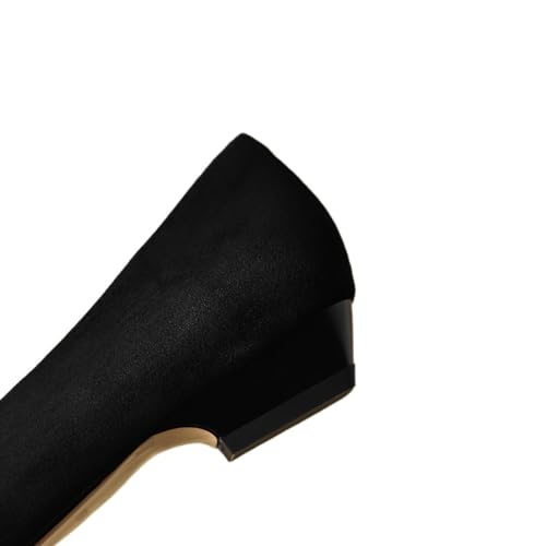 TinaCus Women's Suede Leather Rhinestone Pointed Toe Handmade Casual Flats Shoes3