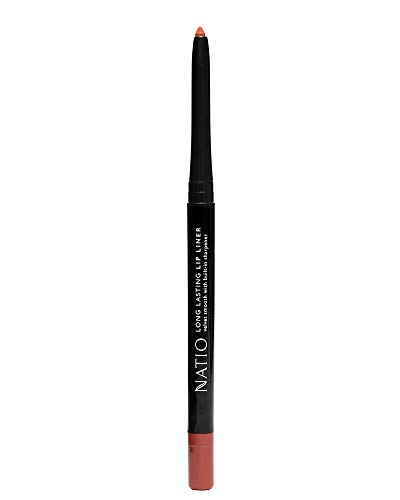 Natio Australia Long Lasting Lip Liner Earth 0.3g - Long Wearing Mechanical Lip Liner with Lasting Finish - Burnt Orange Nude Hydrating Lip Liner - Cruelty Free