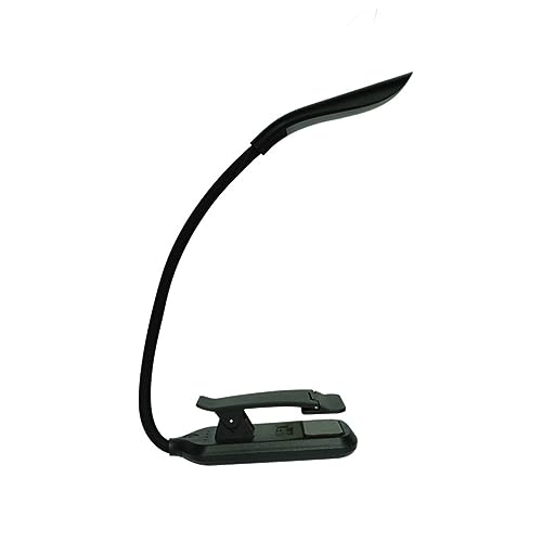 Lurrose Book Light Clip Rechargeable Led Reading Lamp Book Night Light for Reading Sturdy Clip Lamp Charge