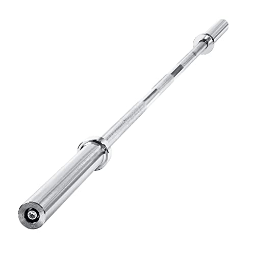 wuuhoo® Barbell Bar Herkules - barra de 220cm 50mm tamaño olímpico hasta 330 KG, barra de acero...