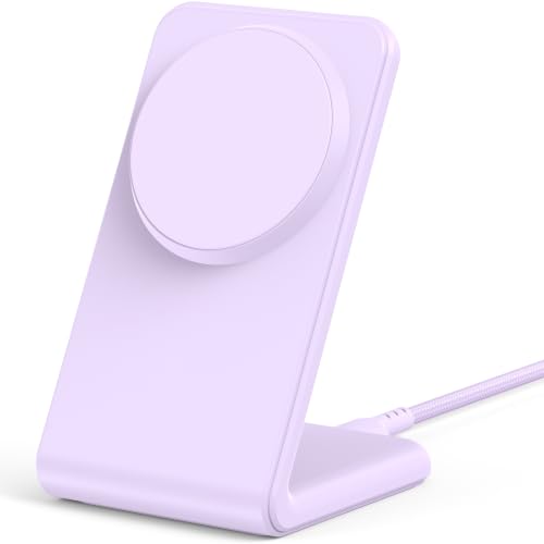 Image of Mag.Safe Charger - Magnetic Wireless Charger for iPhone 12-17,Purple