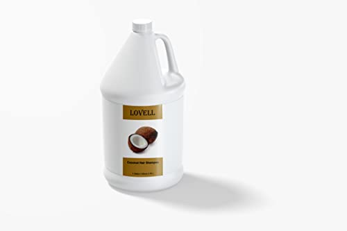Lovell Coconut Shampoo Gallon -128 Oz moisturize your hair and strengthen your scalp.