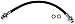 Dorman H622405 Rear Driver Side Brake Hydraulic Hose Compatible with Select Chrysler Models