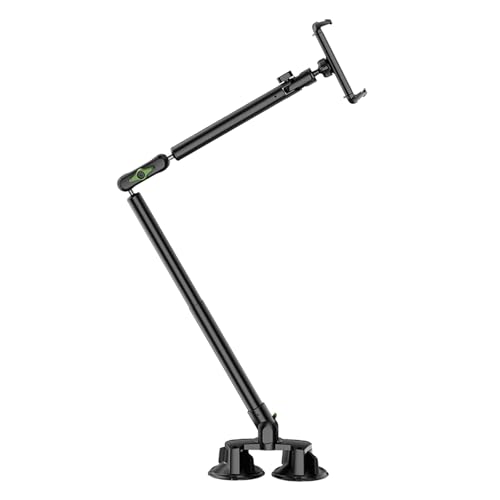 Support pliable pour appels vidéo mains libres stable avec base ventouse fixe