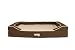 Sealy Lux Pet Dog Bed | Quad Layer Technology with Memory Foam, Orthopedic Foam, and Cooling Energy Gel. Machine Washable Cover. Large, Autumn Brown