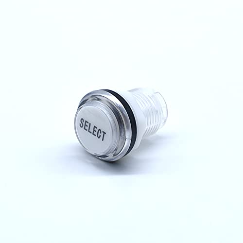 Arcity 4 Pcslot 30Mm Arcade Led Push Buttons 12V Illuminated Lit Start Select Ps Turbo Pattern With Micro Switch For Arcade Machine Games Console Mame Jamma Parts Durable New, (Hy-Shanl113-12) #TOP7