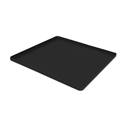 Cabilock Nevera Estera Nevera Pequeña Mini Nevera Blanca Frigobar Almohadilla Del Congelador Sartén Para Lavavajillas Refrigerador Del Coche Mini Nevera Para Dormitorios Gel De Sílice Black
