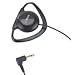 Bosch LBB 3442/00 Single Earphone, 100Hz-5kHz Audio Frequency Response, 32 Ohm Impedance, 3.5mm Mono Jack Plug, Dark Gray