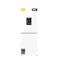 Cecotec Frigorifero Combinato Bolero CoolMarket Combinato 250WD White Glass D. 180cmx55cmx250L, Inverter Plus, Total No Frost, Acqua, ClasseD, Multi Air Flow, Fast Cooling, Humidity Box, allarmi porta