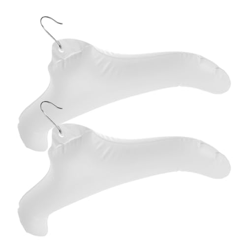 Cabilock Laundry Drying Hanger Inflatable Foldable Travel Hangers Space-Saving for Closet Bedrooms Bathrooms