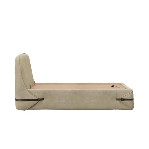 Image of Wakefit Hibernis King Size Hydraulic Storage Upholstered Bed