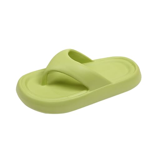 Chanclas para mujer, verano, surf, dedo del pie, chanclas abiertas, chanclas para hombre, antideslizantes, deportivas, para playa, piscina, ligeras, transpirables, unisex, verde, 42