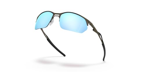 Image of Oakley Sunglasses for Men - OO4145 Wire Tap 2.0 Rectangular Sunglasses PRIZM Lenses