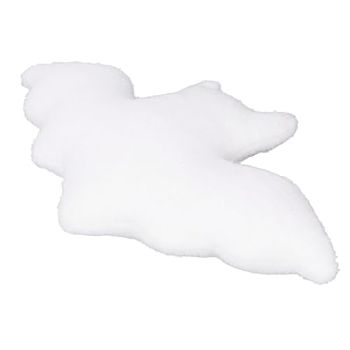 Juguete de peluche para bebé murciélago blanco cojín de abrazos 2