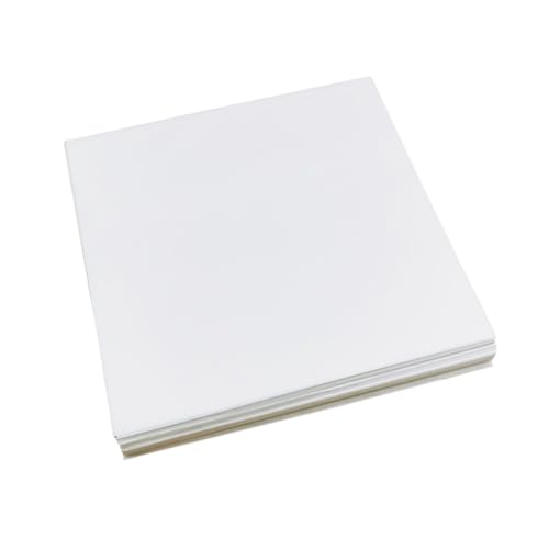 BRIGHTFUFU 500Pcs Non Stick Greaseproof Oil Absorbing Papers for Snacks Kitchen Baking Mats for Fried Food Pizza and Desserts Odorless and Safe for Cooking