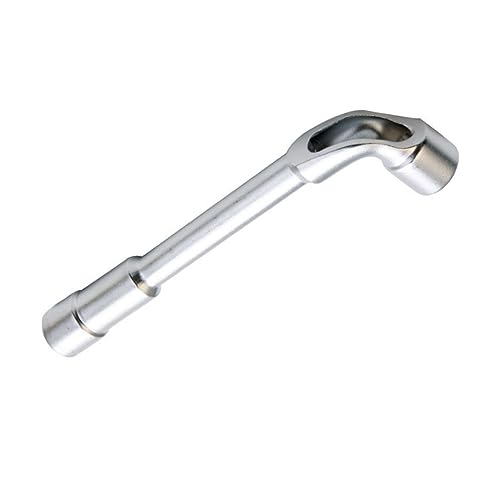 LIFKICH Polished Pipe Wrench Elbow Design Dual Head Spanner Wrench for Quick Access