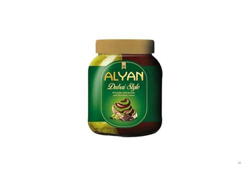 Dubai Style - Crema de pistacho, chocolate y avellana para untar, 200 g de crema de pistacho, Kadayif para untar chocolate Dubai