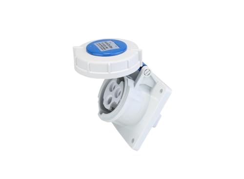 Prise industrielle 63A 3 core IP67 SFK 1264 dissimulée pour câblage étanche extérieur