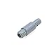 ZBLZGP Multipin Kunststoffschale Runde Stecker Schweißer Kabel Schnellverschluss Push Pull 1P 5 Pin Stecker für medizinische
