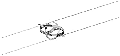 Paulmann 94144 Cable Lighting System  Cardan Set, Extendable Max 4 x 10 Watt Matt Chrome/Chrome Wire Suspension Lamps Without Bulbs