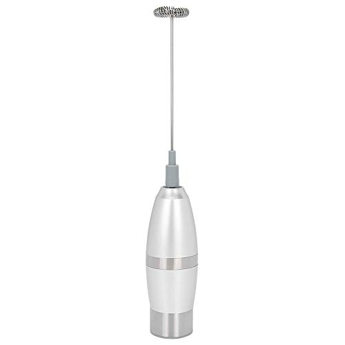 Omabeta Batidor de Acero Inoxidable Espumador de Leche eléctrico Batidor de Huevos Taza mezcladora de Vidrio automática… - Imagen 4