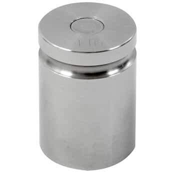 Troemner Test Weight 1 Lb Class F with Traceable Certificate, Cyl Indrical with Groove