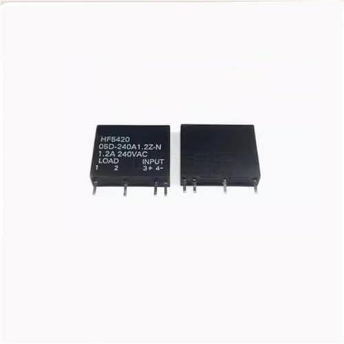 HF5420-05D-240A1.2Z-N relais 4 broches pour simplifier l'automatisation maison