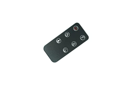 Remote Control for DecExpert IF-1330TCL IF-1340TCL IF-1350TCL & GMHome IF-1370G IF-1380G 20060BK 20060WH Wall-Mount Metal Smart Electric Fireplace Heater