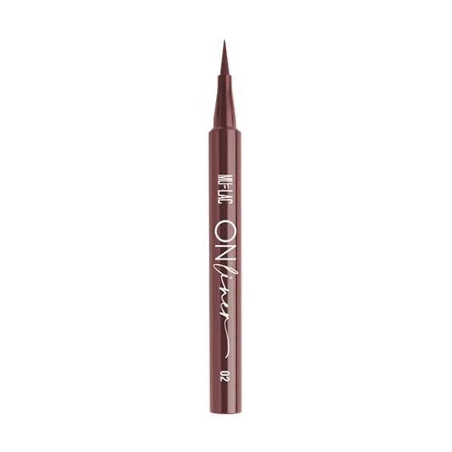 Mulac Cosmetics 02 DARK CHOCO On Liner Eyeliner Marrone Intenso finish opaco intenso e coprente VEGAN