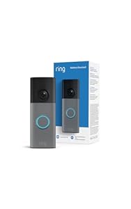 Sonnette Vidéo Sans Fil Nouvelle Génération Ring - Batterie Intégrée