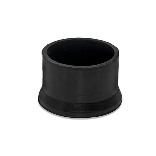 Flyshop 4 Pcs Heavy Duty Non-Slip Rubber Leg Tips, Round Floor Protector Furniture Chair Leg Caps, Black, 50 mm, 2 Inch