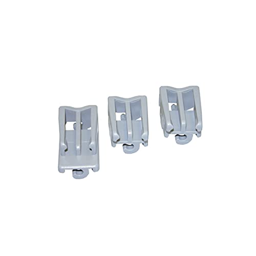 Bosch Siemens 418674 originele set lagerklem bevestiging klapstekelrij bovenkorf afwasmand vaatwasser ook geschikt Quelle 02928612 - Image 3