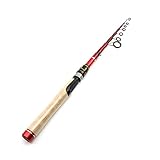 YIXIN2013SHOP Angelrute für Kinder CO2-Angelrute Teleskop-Holzgriff-Spinning-Angelruten-Reise-Angelgerät bequem tragen Angelruten- und Rollen-Combos (Length : 2.1 m)