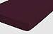 Produktbild biberna 0077144 Spannbetttuch Feinjersey (Matratzenhöhe max. 22 cm), gekämmte Baumwolle, superweich 1x 180x200 cm > 200x200 cm weinrot