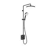 Mira Showers Opero Dual Outlet Mxer Shower Thermostatic Mixer Shower Matt Black 1.1944.004
